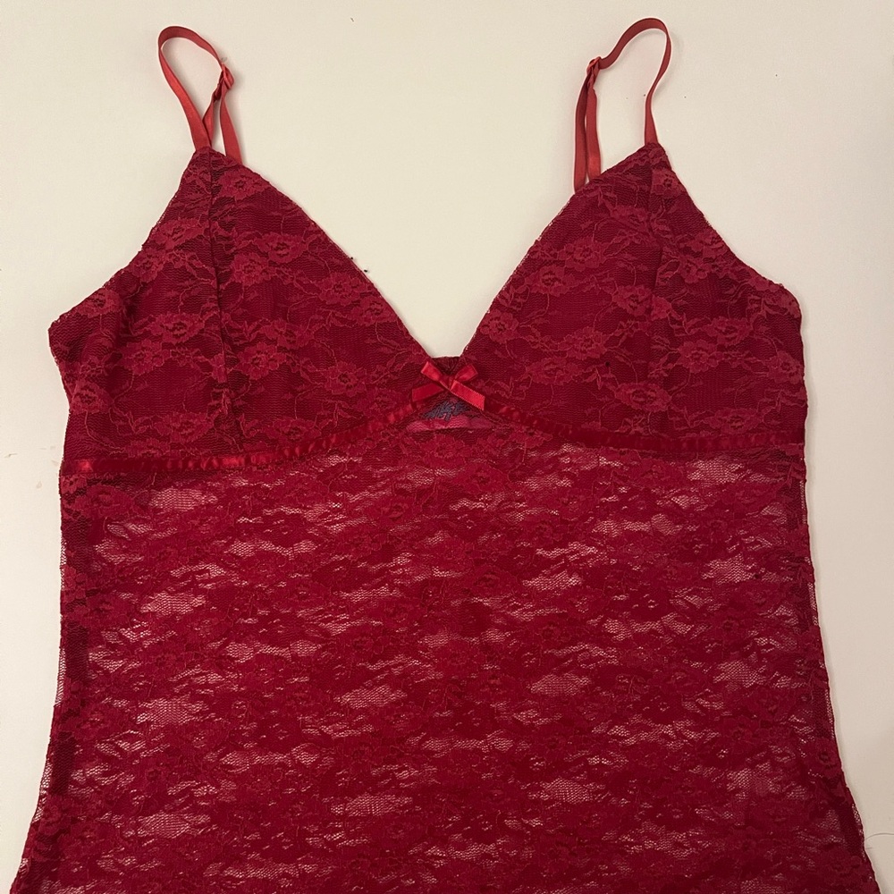 Edikted NWOT Red Eira Tank Top